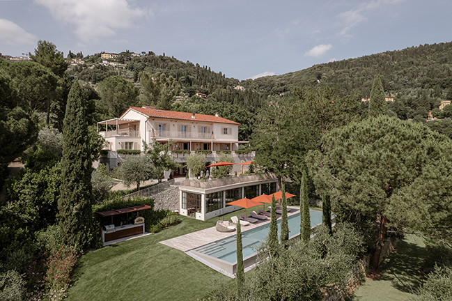 Villa M by Pierattelli Architetture | Breathing new life into this late 1950s building