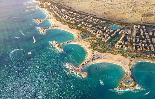 Foster + Partners revealed Bilaj Al Jazayer Beach masterplan in Bahrain