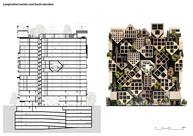 Puzzle Tirana by NOA | A Metropolitan Vertical Village