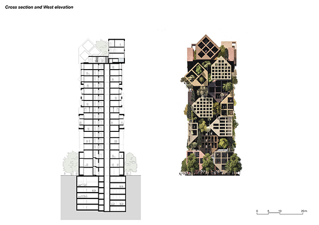 Puzzle Tirana by NOA | A Metropolitan Vertical Village