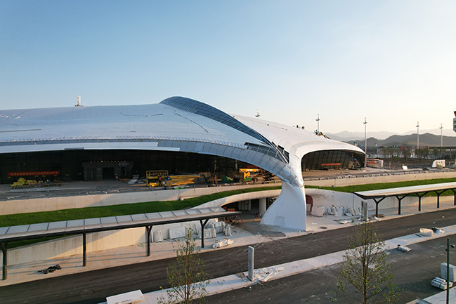 Ma Yansong/MAD Architect Designed Lishui Airport Nears Completion