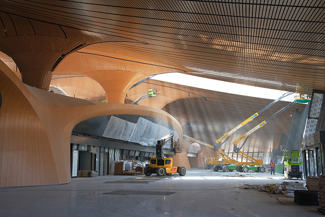 Ma Yansong/MAD Architect Designed Lishui Airport Nears Completion