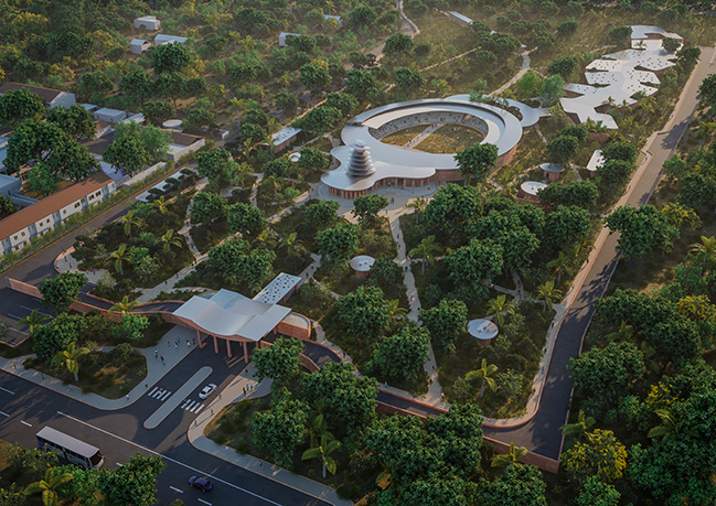 Kéré Architecture Reveals Design for the Centre Des Cultures et Spiritualités Ewés in Notsé