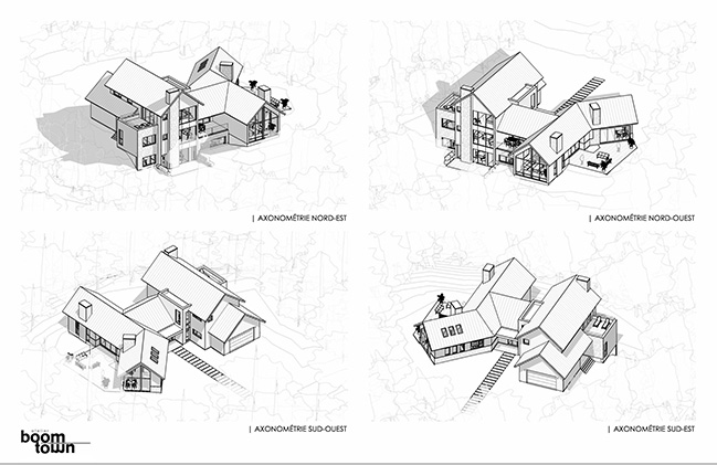 Hâle House by Atelier BOOM-TOWN | Modern Comfort Meets Immersion in Nature