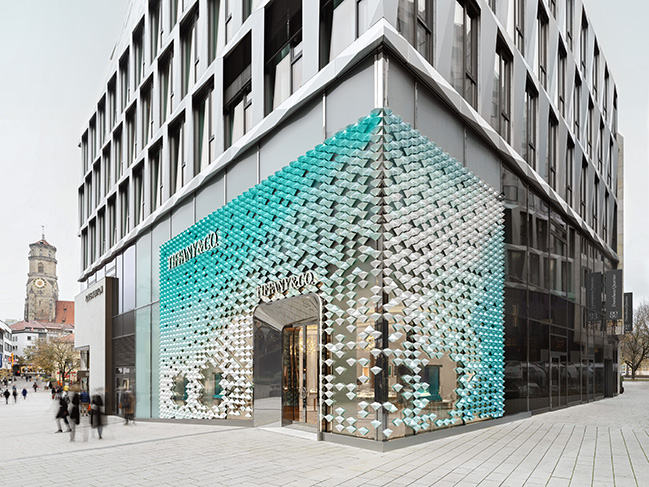 Tiffany Façade Stuttgart by MRDV