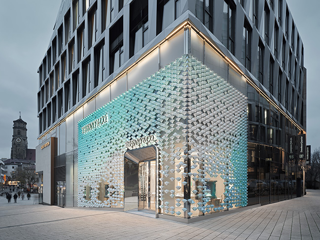 Tiffany Façade Stuttgart by MRDV