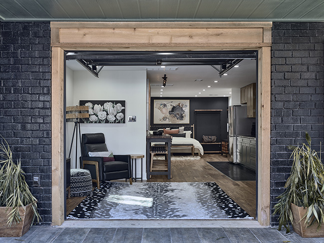 Moiré Noir by Nathan Fell Architecture | Transforming a front porch with $50K budget