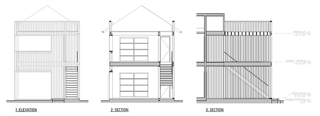 Moiré Noir by Nathan Fell Architecture | Transforming a front porch with $50K budget