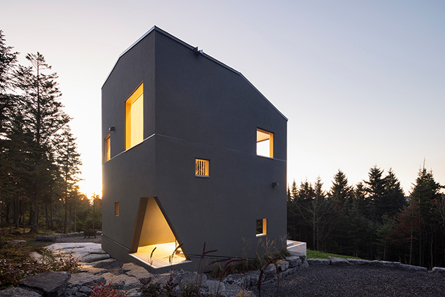 Blok by Quinzhee Architecture | Perfect refuge for climbers