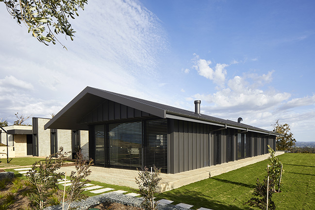 Hilltop Hood - Gruyere Farmhouse by Rachcoff Vella Architecture