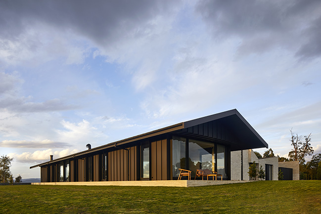 Hilltop Hood - Gruyere Farmhouse by Rachcoff Vella Architecture