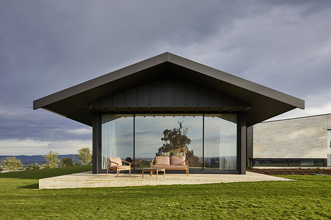 Hilltop Hood - Gruyere Farmhouse by Rachcoff Vella Architecture