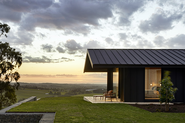 Hilltop Hood - Gruyere Farmhouse by Rachcoff Vella Architecture