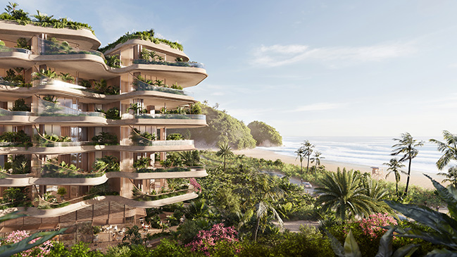 Foster + Partners revealed designs for luxury hotel and residences on Brazil's southern coast