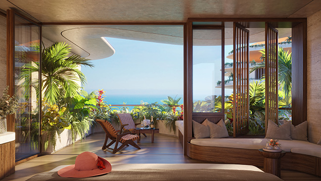 Foster + Partners revealed designs for luxury hotel and residences on Brazil's southern coast