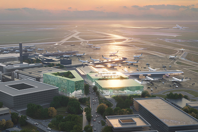 The Czech Lanterns: MVRDV and NACO to design flexible extension to Václav Havel Airport Prague