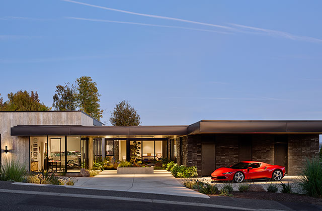 William / Kaven Designs a Private Home That Doubles as a Car Gallery