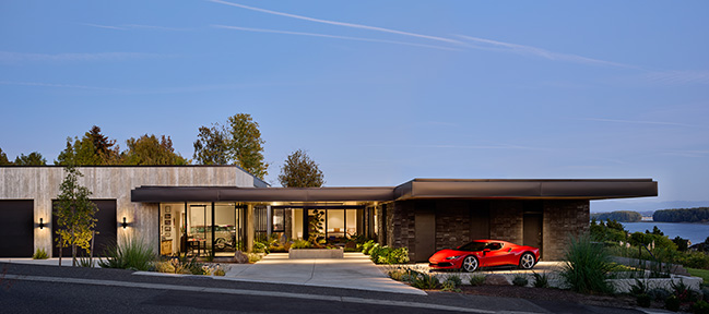 William / Kaven Designs a Private Home That Doubles as a Car Gallery