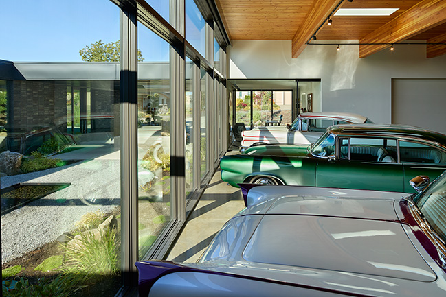 William / Kaven Designs a Private Home That Doubles as a Car Gallery