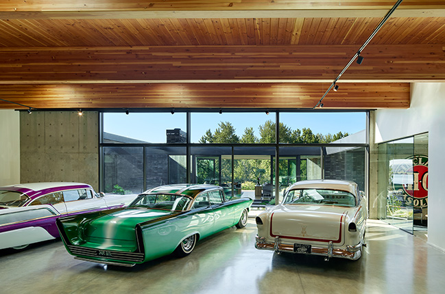 William / Kaven Designs a Private Home That Doubles as a Car Gallery