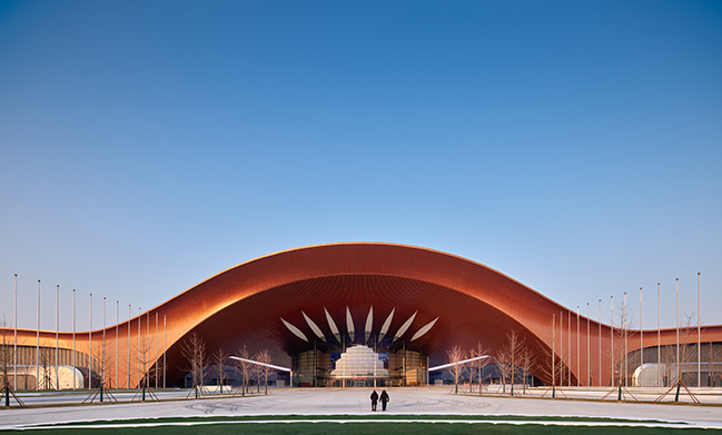 Captial International Exhibition & Convention Centre by ZHA inaugurated in Beijing