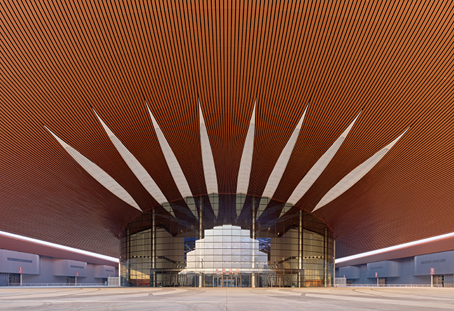 Captial International Exhibition and Convention Centre by ZHA inaugurated in Beijing