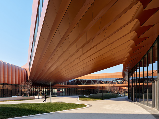 Captial International Exhibition and Convention Centre by ZHA inaugurated in Beijing