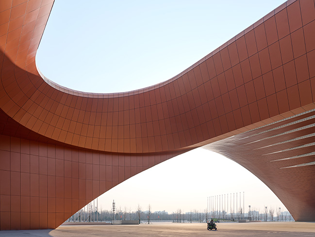 Captial International Exhibition and Convention Centre by ZHA inaugurated in Beijing