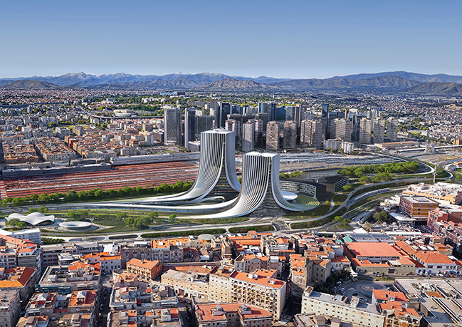 ZHA announces Napoli Porta Est masterplan incorporating new Campania Region headquarters