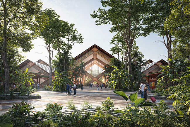 BIG merges innovation and craft tradition with the Gelephu International Airport in Bhutan's Mindfulness City