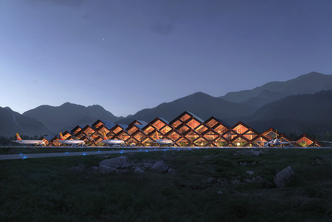 BIG merges innovation and craft tradition with the Gelephu International Airport in Bhutan's Mindfulness City