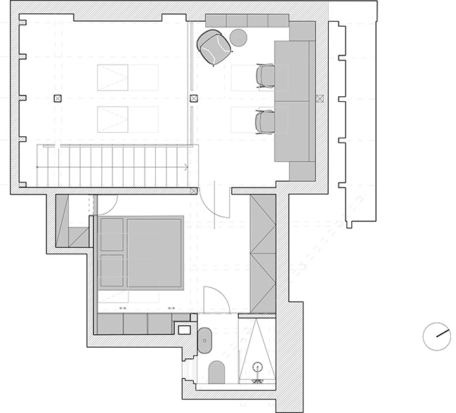 Arbes Square Apartment by Formafatal