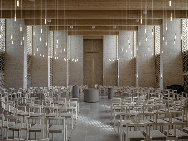 Højvangen Church by Henning Larsen | The first in Skanderborg in half a millennium