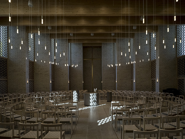 Højvangen Church by Henning Larsen | The first in Skanderborg in half a millennium