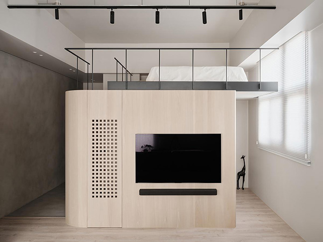 AODA Design redefines a 38sqm apartment that balances functionality and aesthetics
