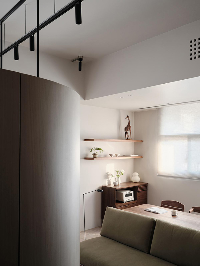 AODA Design redefines a 38sqm apartment that balances functionality and aesthetics