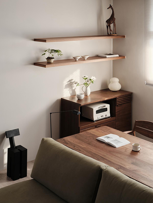 AODA Design redefines a 38sqm apartment that balances functionality and aesthetics