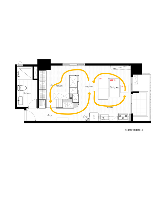 AODA Design redefines a 38sqm apartment that balances functionality and aesthetics