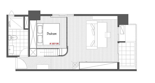 AODA Design redefines a 38sqm apartment that balances functionality and aesthetics