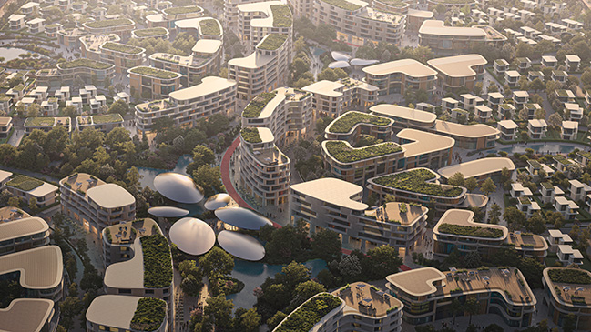 Khalid Bin Sultan City by Zaha Hadid Architects