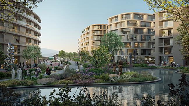 Khalid Bin Sultan City by Zaha Hadid Architects