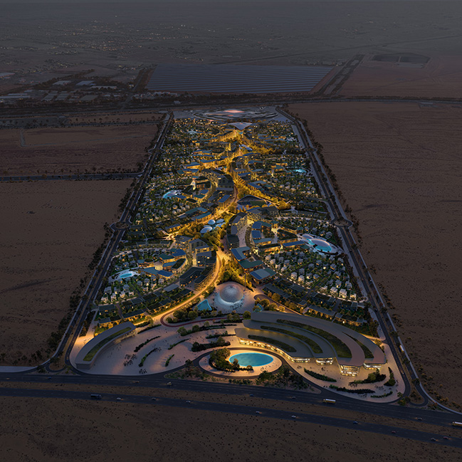 Khalid Bin Sultan City by Zaha Hadid Architects