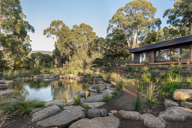 The Pond Retreat by Biotope Architecture + Interiors