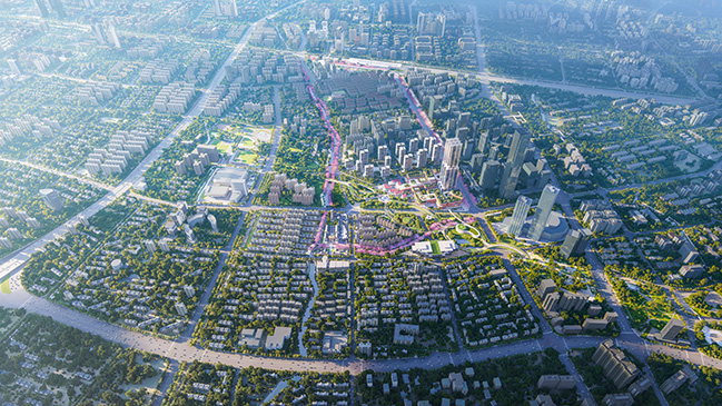 Foster + Partners wins competition to transform heart of Shanghai's Putuo District