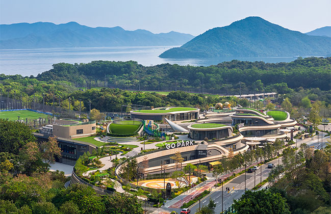GO PARK Sai Sha by Zaha Hadid Architects