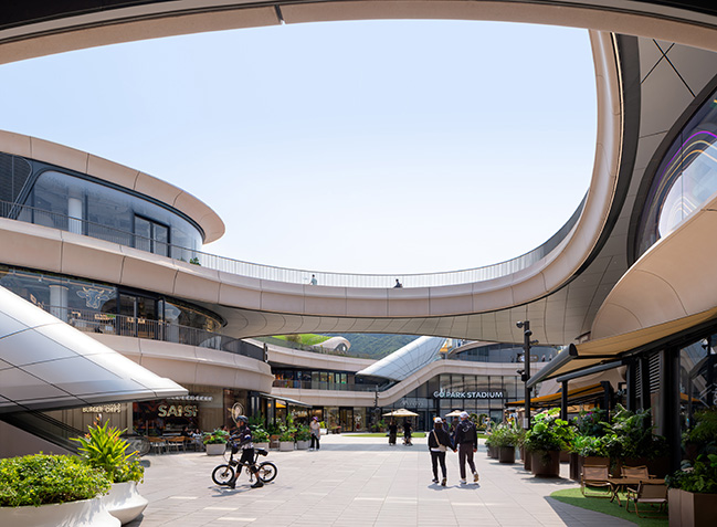 GO PARK Sai Sha by Zaha Hadid Architects