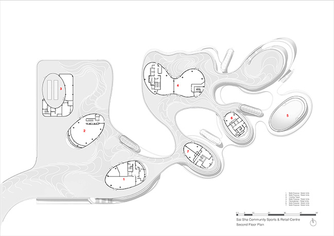 GO PARK Sai Sha by Zaha Hadid Architects