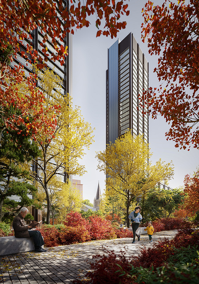 Foster + Partners revealed designs for landmark mixed-used development in Seoul
