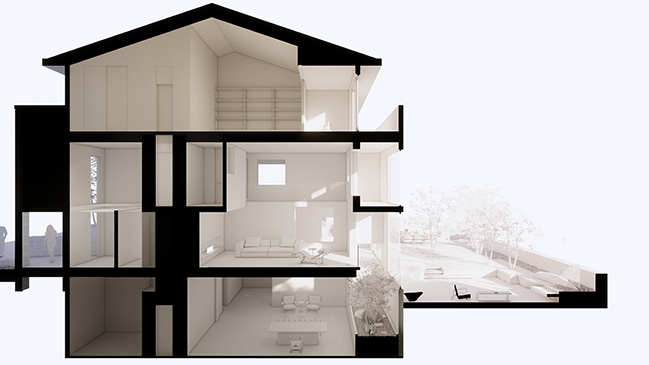 House J by Atelier About Architecture | The Overlaid Gardens