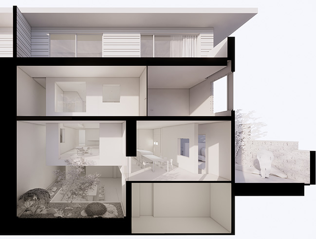 House J by Atelier About Architecture | The Overlaid Gardens